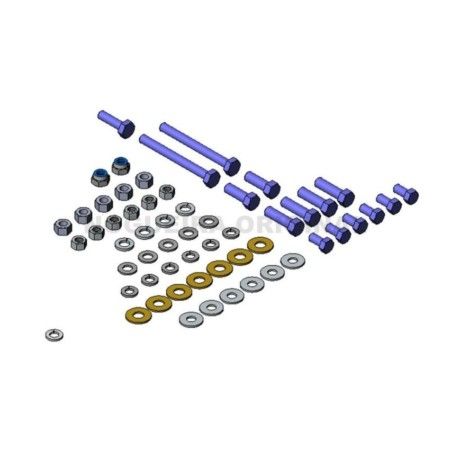 KIT DE PARAFUSOS PARA ALINHADOR E CARENAGEM NEW PECUS