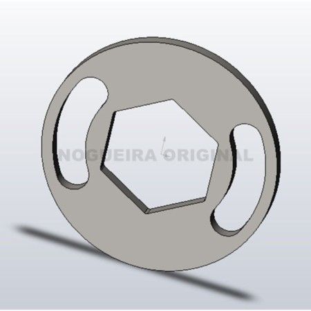 ARRUELA DE TRAVA SEXTAVADA