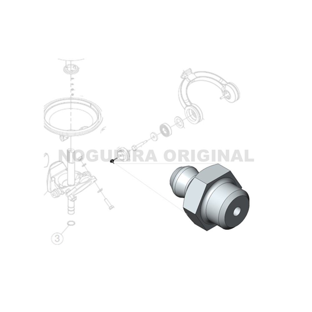 y.comページ GRAXEIRA RETA 1/8 - GRAXEIRA RETA 3,18 (1/8) 27NPT - Nogueira