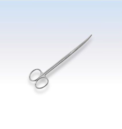 Tesoura Metzenbaum 12 cm Curva - Und