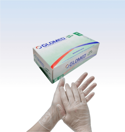 Luva de Procedimento Vinil sem Pó M - Cx c/ 100 Und