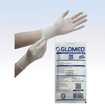 Luva Cirúrgica Estéril 6.5 - Par