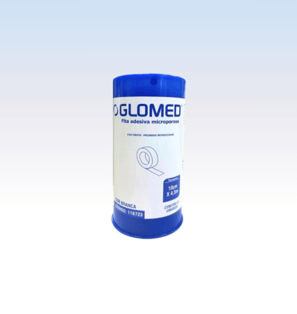 Fita Microporosa Branca 10 cm x 4.5 m - Rolo