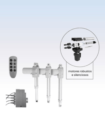 Kit motorização p/ cama dx3 dellamed