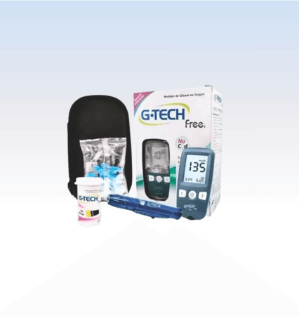 Kit Medidor Glicose Free G-Tech - Und