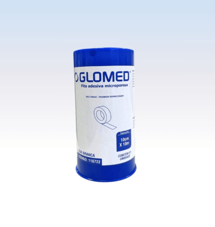 Fita Microporosa Branca 10 cm x 10 m - Rolo