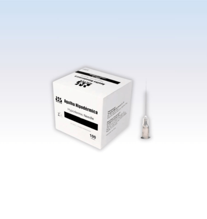 Agulha Descartável 25x7 Wiltex - Cx com 100 und