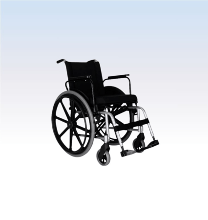 Cadeira de rodas dobravel ma3f eco 160 kg ortomobil