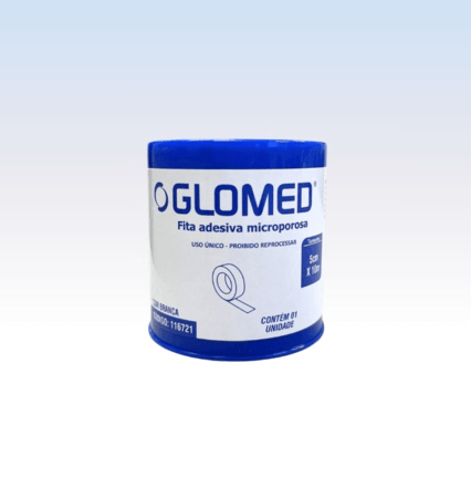 Fita Microporosa Branca 5 cm x 10 m - Rolo