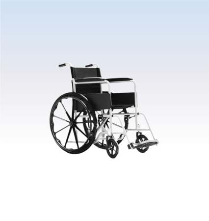 Cadeira de Rodas Aço Dobrável PRO8000 Health Clean - Und