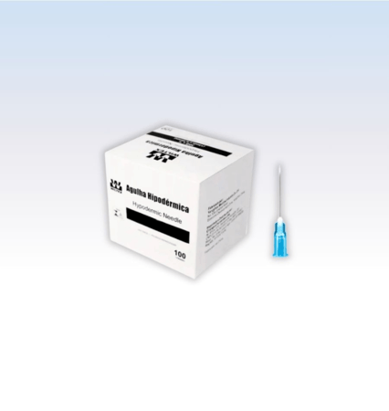 Agulha Descartável 25x6 Wiltex - Cx com 100 und