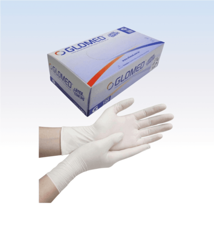 Luva Procedimento Látex com Pó G - Cx c/100 Und