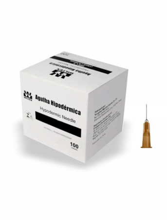 Agulha Descartável 13x4.5 Wiltex - Cx com 100 und