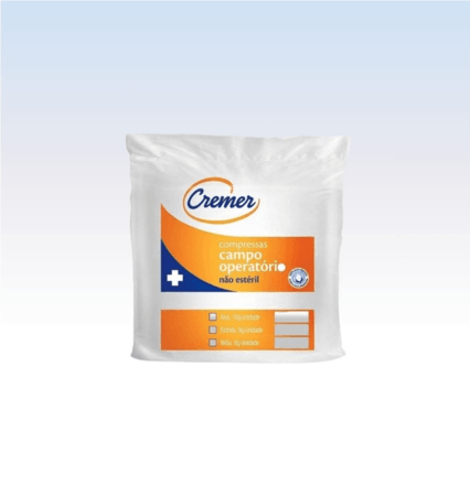 Campo operatorio 45 x 50 sem rx estrela 35 gr cremer