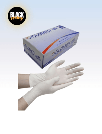 Luva Procedimento Látex com Pó PP - Cx c/100 Und
