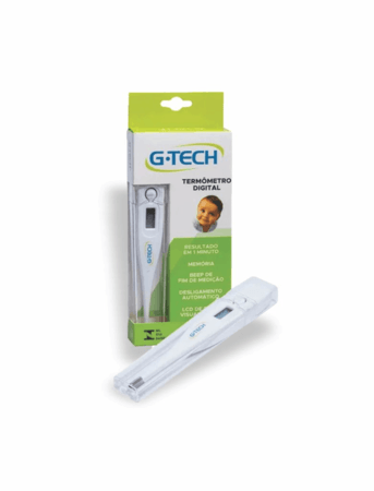 Termometro clinico digital th 1027 branco g-tech
