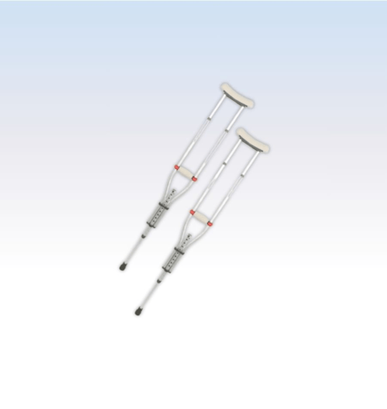 Muleta Alumínio Axilar Universal - Par