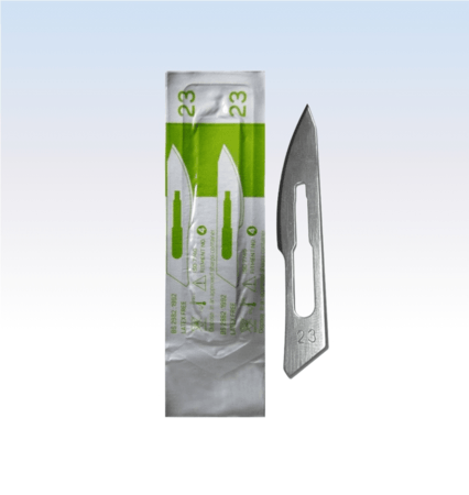 Lâmina de Bisturi 23 - Cx c/ 100 Und