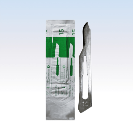 Lâmina de Bisturi 15 - Cx c/ 100 Und
