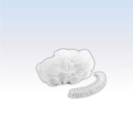 Touca Desc. c/ Elástico Glomed - Pct c/ 100 Und