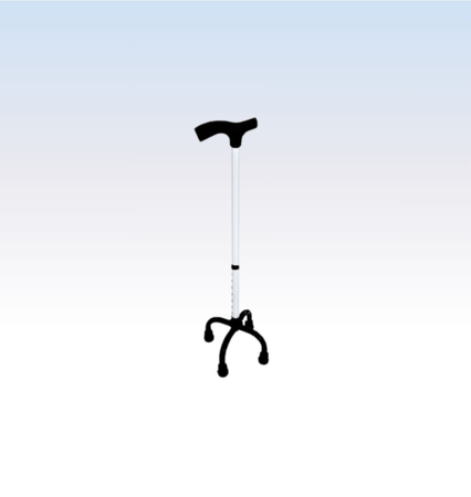 Bengala Alumínio 4 Pontas com Regulagem Sequencial - Und