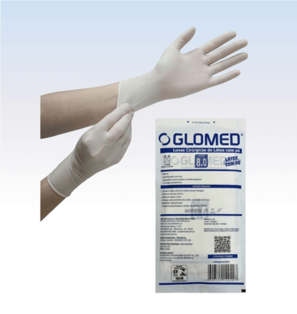 Luva Cirúrgica Estéril 8.0 - Par