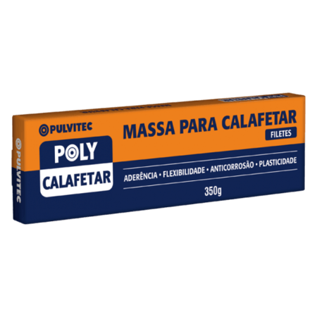 MASSA CALAFETAR CAIXA 350GR POLY