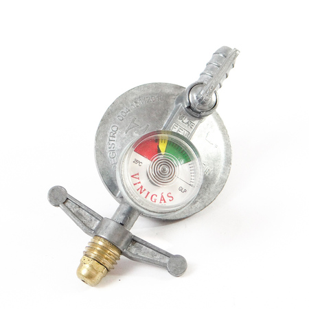 REGULADOR B. PRESSAO PEQ 1KG  C/MANOMETRO