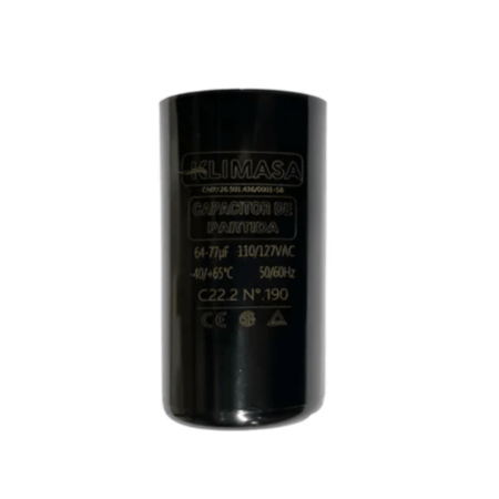 CAPACITOR ELETROLIT. 64 X 77 (1/3HP) 127VTS