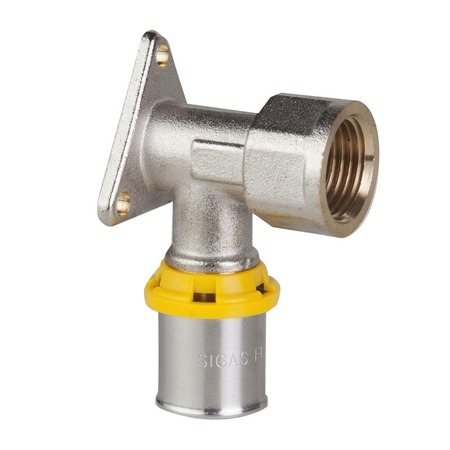 COTOVELO C/FLANGE GAS 16X1/2 PRENSAR