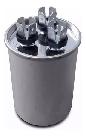 CAPACITOR PERMANENTE DUPLO ALUM. 25+2.5UF - 380VAC