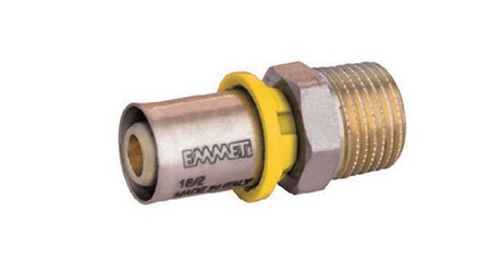 CONECTOR MACHO GAS 20X1/2 PRENSAR