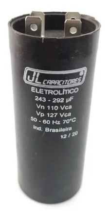 CAPACITOR ELETROLIT. 243 X 292 127VTS