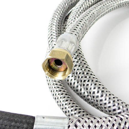 Mangueira Tubo Flexivel Zinco P.l X Femea 2,50m Nitrilico