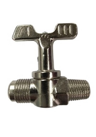 Registro Semi industrial Apis Tipo T Cromado Rosca 3/8 e 1/8