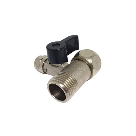 VALVULA DE FECHAMENTO METAL 1/2 X 1/2 TUBO 3/8