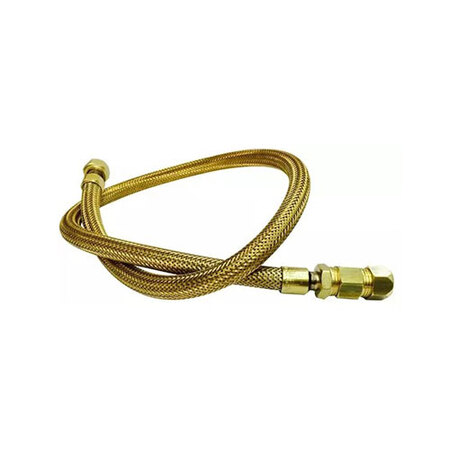 MANGUEIRA FLEXIVEL ACO 5/8  80CMT C/PORCA