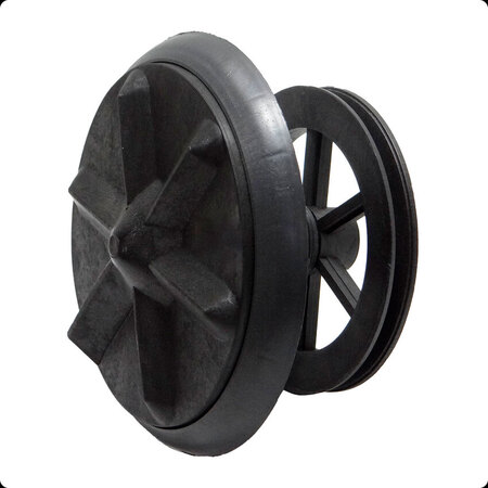 Agitador Para Tanquinho Rosca Grossa Plástico Preto