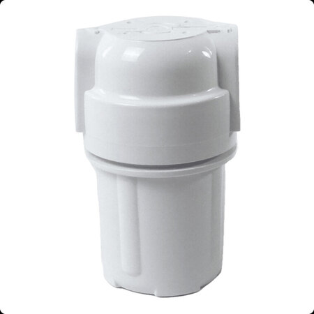 CARCACA FILTRO BRANCO 5´´ ROSCA 1/2 S/REFIL