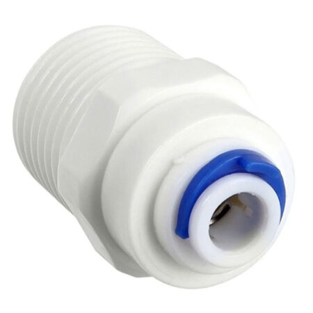 CONEXAO RETA ROSCA EXT E ENGATE RAPIDO MANG.1/4