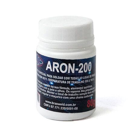 FLUXO PARA SOLDA FOSC/PRATA 80GR ARON-200