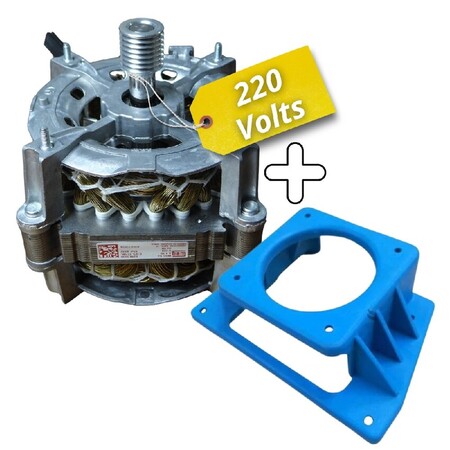 Motor Original Weg 220v tanquinho Suggar e Colormaq +Suporte