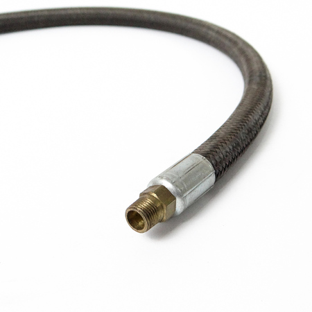 Mangueira Para Gás Flexivel Pig Tail 1/8 Nptm X 1/4 Sae 50cm