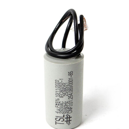 CAPACITOR C/FIO 4 MFD 250VAC TANQUINHO