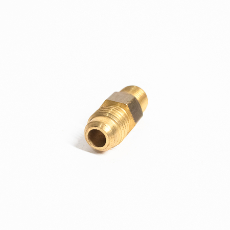 CONEXAO 1/8 NPTM X 1/4 SAEM (NIPLE)