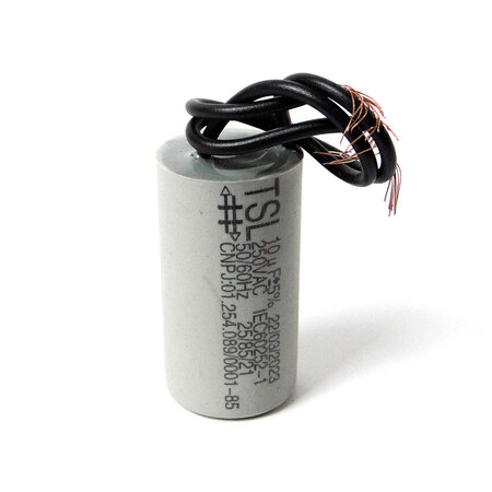 CAPACITOR C/FIO 10,0UF 250VAC