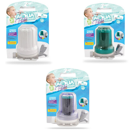 FILTRO AGUA AQUAFRESH PRATIC 5´´ AZUL BLISTER