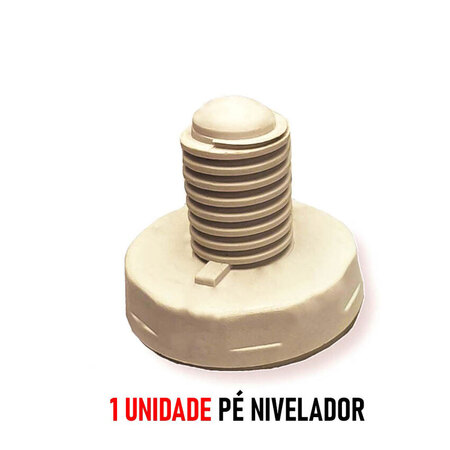 Pé Nivelador Compativel Electrolux Lte12 Ltc10