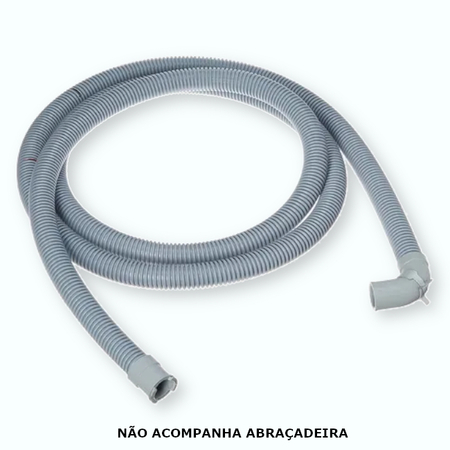 MANGUEIRA SAIDA LG  2,63M BR+BC CINZA
