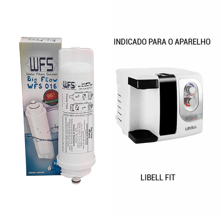 Refil Filtro Purificador Wfs 016 | Big Flow Libell Moderno